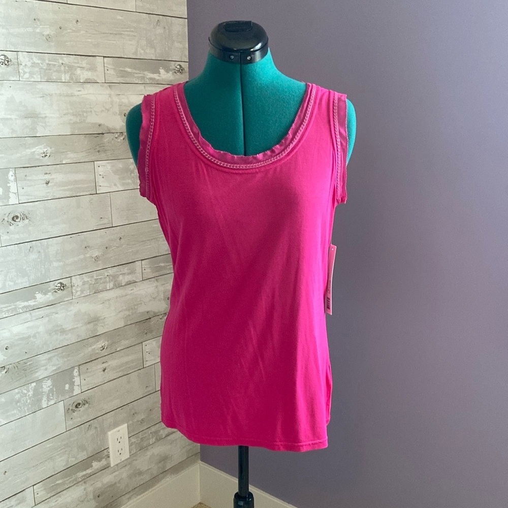 NWT TRIBAL Pink Sleeveless Top